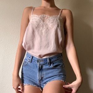 Lulus blush tank top